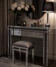 Milton konsollbord - L 120 cm - Smokey grey krystall  thumbnail