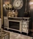 Adona tv bord /Skjenk - 175 cm- M fjernkontroll-Champagnefarget thumbnail