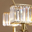Livorno taklampe - K9 krystall&Rustfritt stål thumbnail