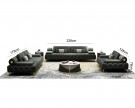 Medusa chesterfield- 3+2+1 thumbnail