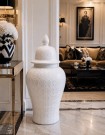 Venezia gulvvase - Hvit - H 85 cm  thumbnail