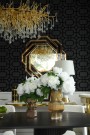 Bensville lysekrone - 80 cm - Gold  thumbnail