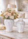 Floral vase/urne- H 50 thumbnail