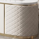 Florence tv bord - Beige & Gull  thumbnail