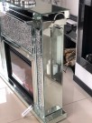 Savion elektrisk peis i speilglass m flammeeffekt W750-1500- M fjernkontroll  thumbnail