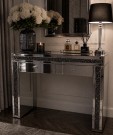 Milton konsollbord - L 120 cm - Smokey grey krystall  thumbnail