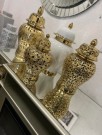 Adona tv bord /Skjenk - 175 cm- M fjernkontroll-Champagnefarget thumbnail