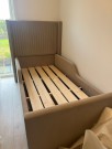 Royal seng inkl madrass - Beige - 200*100 cm thumbnail