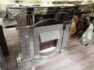 Torino elektronisk peis i speilglass m flammeeffekt W750-1500- M fjernkontroll thumbnail