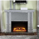 Savion elektrisk peis i speilglass m flammeeffekt W750-1500- M fjernkontroll  thumbnail