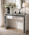 Milton konsollbord - L 120 cm - Smokey grey krystall  thumbnail