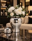 New York vase/urne - Sølv - M thumbnail