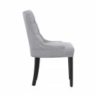 Luna spisestol - Grå linen thumbnail