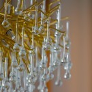 Bensville lysekrone - 80 cm - Gold  thumbnail