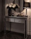 Milton konsollbord - L 120 cm - Smokey grey krystall  thumbnail