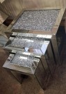 Celina settbord- 3 stk - Speil&diamanter thumbnail