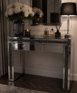 Milton konsollbord - L 120 cm - Smokey grey krystall  thumbnail