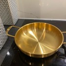 Tokyo stekepanne M/Håndtak- Rustfritt stål- Gull- 20 cm thumbnail