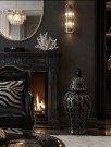 Venezia gulvvase - Sort - H 85 cm thumbnail