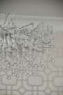 Bensville lysekrone - 120 cm - Sølv thumbnail
