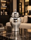 New York vase/urne - Sølv - M thumbnail