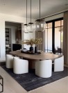 Boston stol - Beige - Linn stoff  thumbnail