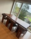 Lexington spisebord - Heltre - Brun - L 220 cm thumbnail