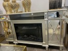 Adona tv bord /Skjenk - 175 cm- M fjernkontroll-Champagnefarget thumbnail
