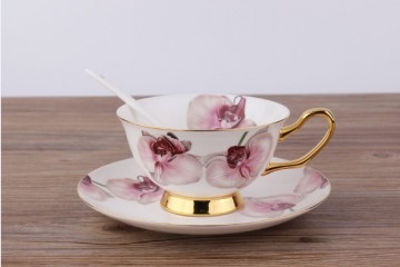 Lexington kaffe/te kopper-M kant i 24 karat gull