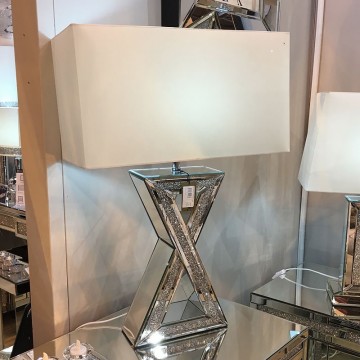Venetian bordlampe inkl skjerm