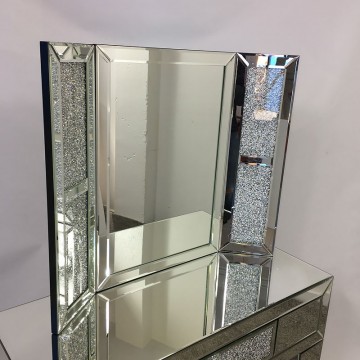 Venetian trefløyet speil
