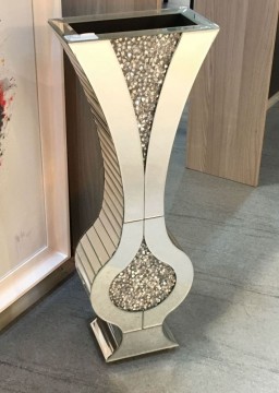 Rosaleen vase i speilglass - H81
