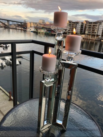 Laredo lysestake i 3 ulike høyder- Sammensatt