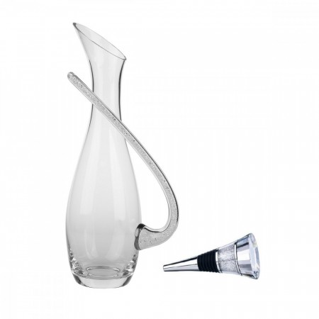 Crystalline karaffel inkl vinstopper m Swarovskikrystaller