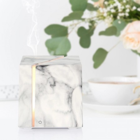 Aroma Diffuser | Marble - Hvit- Inkl en duftolje