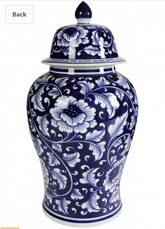 Glamour Urne/Vase medium- H 40 cm