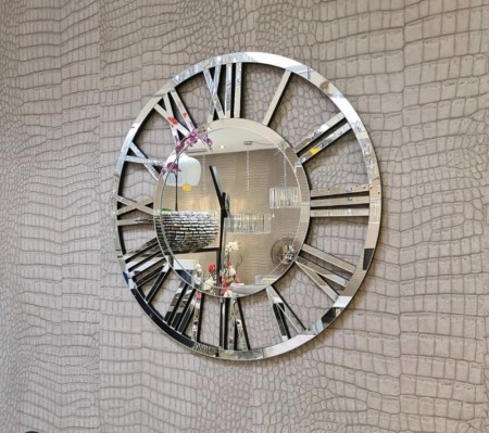 Lincoln veggklokke 60x60