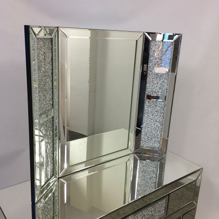 Venetian trefløyet speil